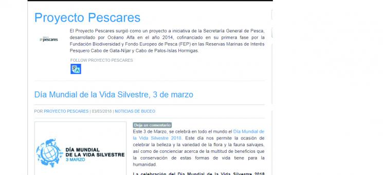 Pescares en Buceo Ibérico