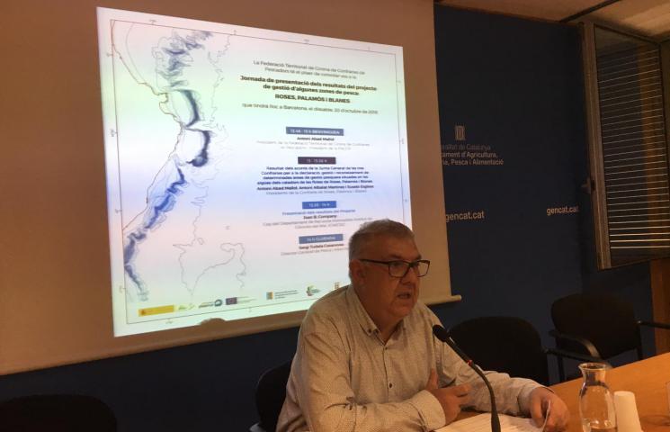 Patrón Mayor de la Cofradia de Pescadores de Blanes 