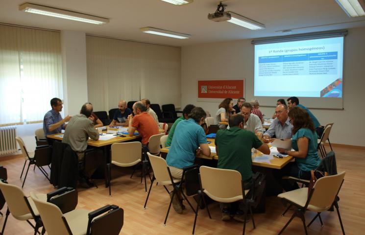 Grupos de trabajo CARM, GVA, IMIDA, UM, Culmarex, Andrómeda, Cudomar, Ocean-net, Angel Hernández CTAQUA MIMECCA