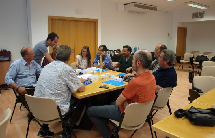 Grupos de trabajo CARM, GVA, IMIDA, UM, Culmarex, Andrómeda, Cudomar, Ocean-net, Angel Hernández CTAQUA MIMECCA