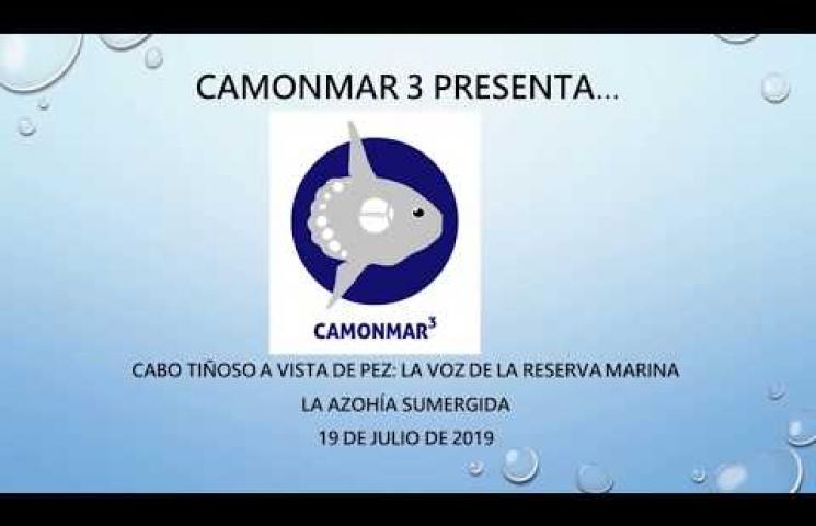Segundo itinerario sumergido realizado en el marco del proyecto CAMONMAR3. Julio 2019